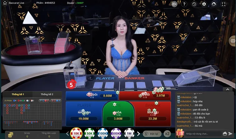 Chiến Thuật Khai Thác Chu Kỳ Bài Baccarat Live Tại Bin88 Hiệu Quả