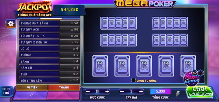 Cẩm Nang Đi Săn Bất Bại Tại Sảnh Mega Poker Tại Bin88 Đỉnh Cao