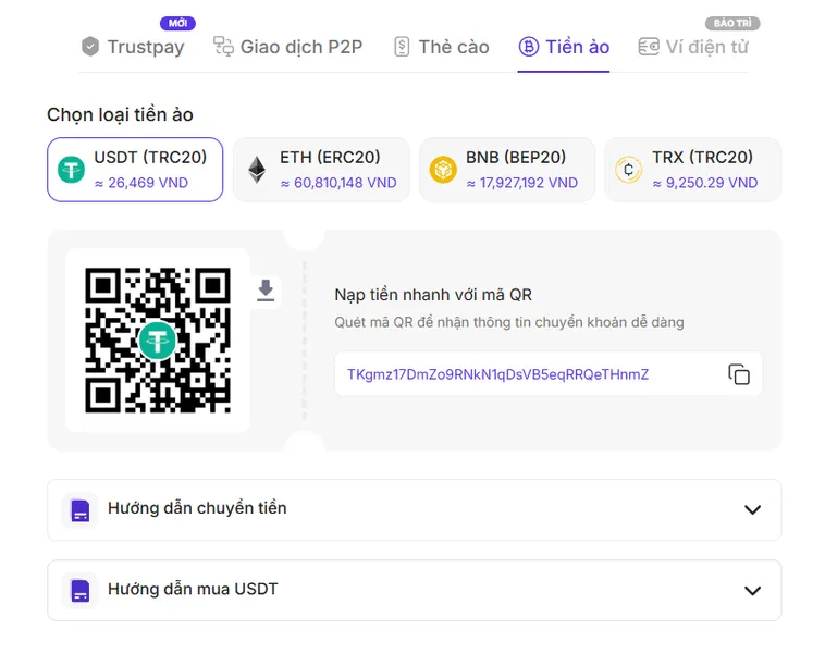 Hướng Dẫn Nạp Tiền Bin88 Siêu Tốc Nhận Khuyến Mãi Khủng