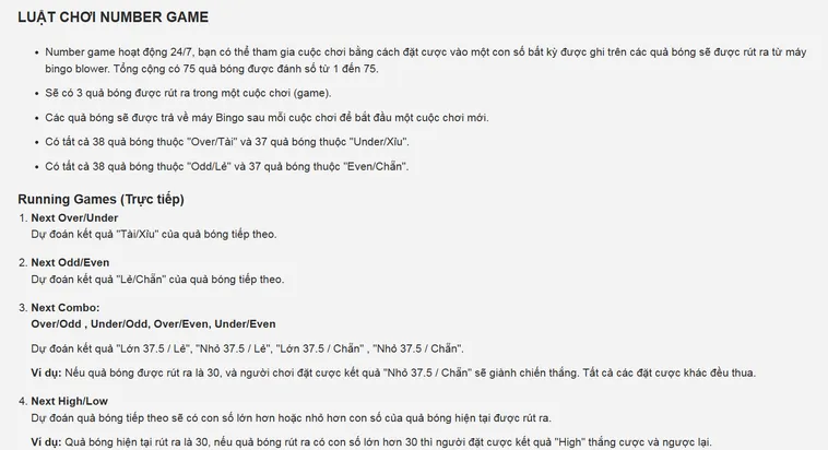 Quay Số Numbers Game Bin88 Đấu Trường Số Học Đỉnh Cao Săn Tiền Thưởng Lớn